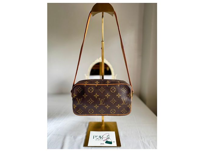 Borsa a spalla Pochette Cité in tela Monogram Louis Vuitton - vista 6