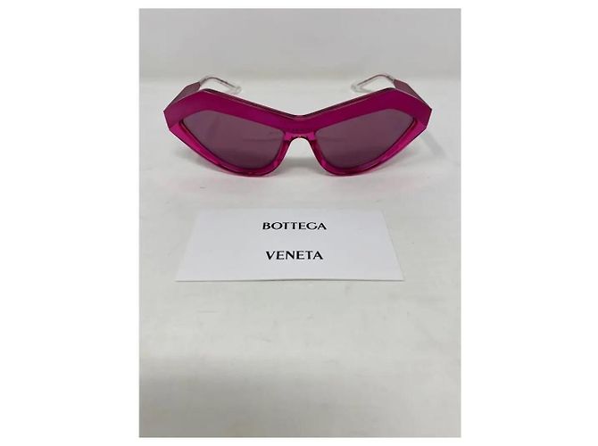 Gafas de sol Bottega Veneta modelo Ridge Pink Fucsia - vista 5