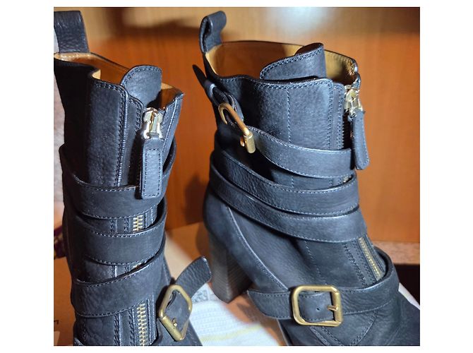 Chloé Paraty Stiefeletten - Größe 39 Damen - Schwarz - Ansicht 2