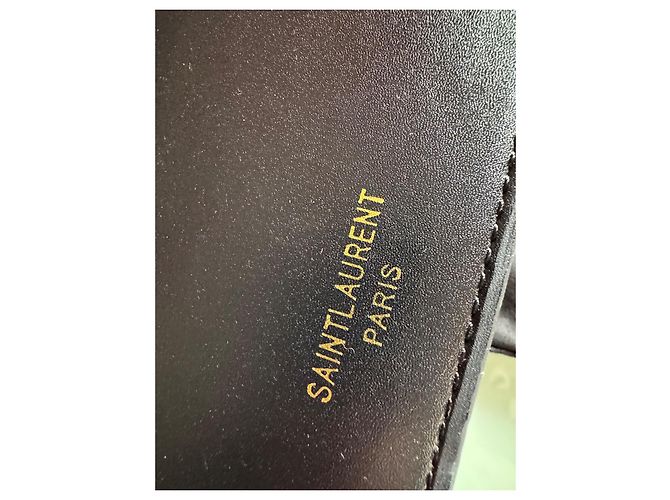 Borsa a mano e a tracolla Yves Saint Laurent nera semplice Nero - vista 11