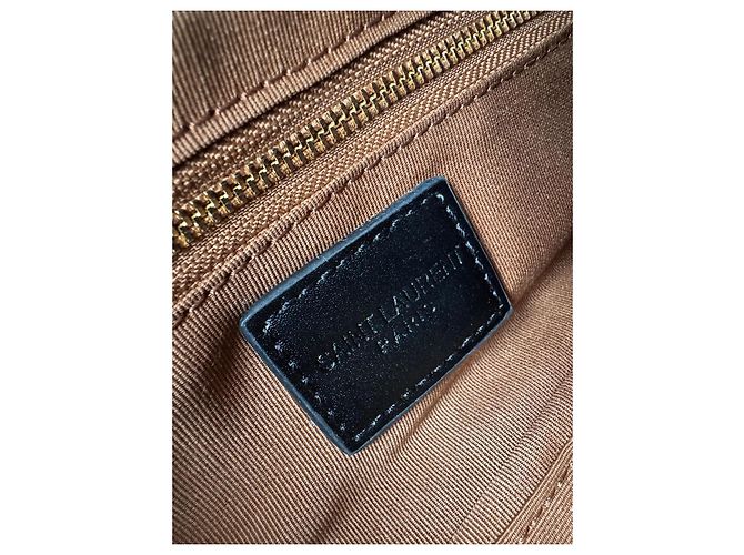 Borsa a mano e a tracolla Yves Saint Laurent nera semplice Nero - vista 7