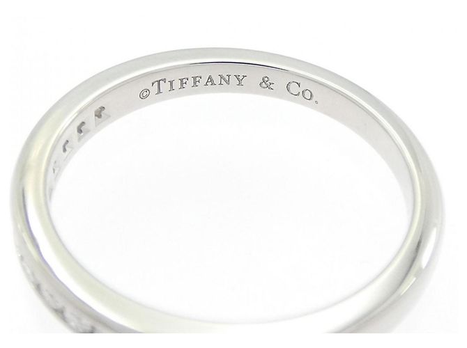 Tiffany & Co Tiffany Platin 950 Diamant Ehering - Ansicht 4