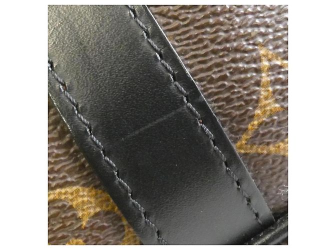 Borsa Louis Vuitton Monogram Macassar Marrone - vista 4
