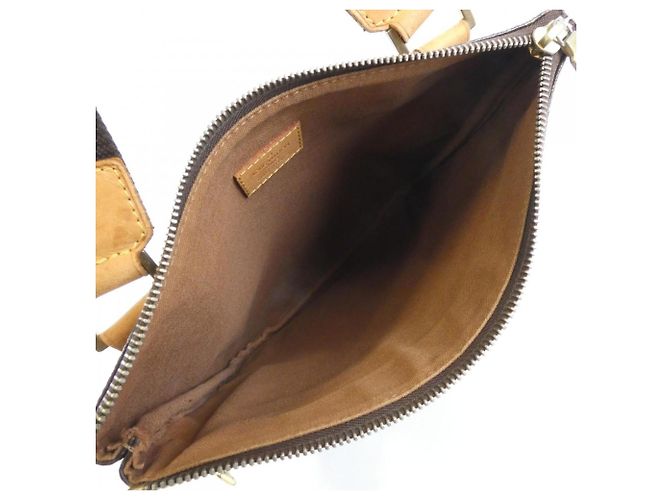 Borsa a Spalla Pochette Bosphor Monogram Louis Vuitton Marrone - vista 9