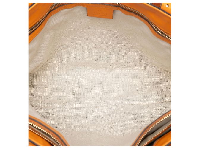 Gucci Orange Microguccissima Nice Tote - Ansicht 4