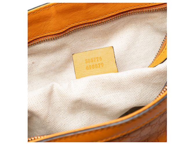 Gucci Orange Microguccissima Nice Tote - Ansicht 5