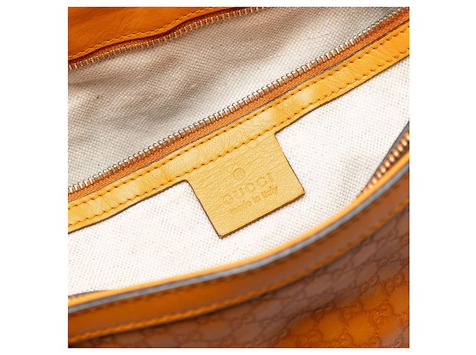 Gucci Orange Microguccissima Nice Tote - Ansicht 6