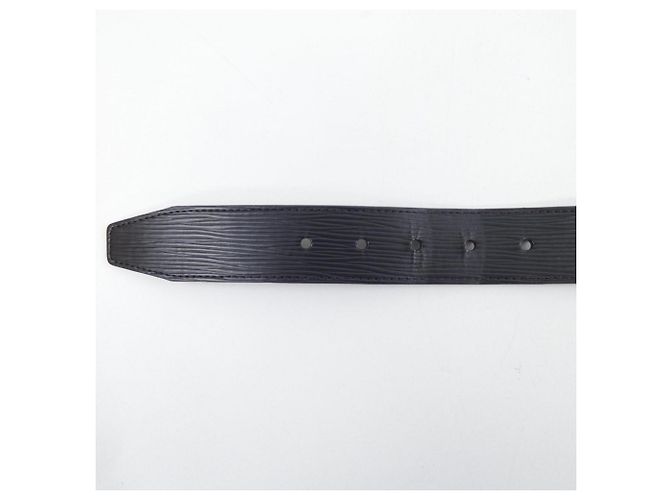 Louis Vuitton Santur Slender Reversible Belt M0128 Black Silvery - view 4
