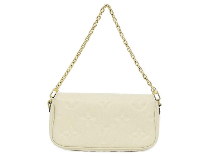 Carteira Louis Vuitton Monogram Empreinte Wallet on Chain Ivy Cru - vista 2
