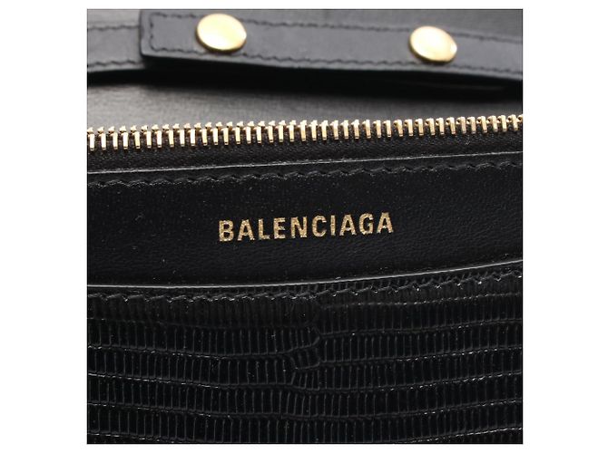 Borsa a Spalla B. Dot di Balenciaga Nero - vista 4