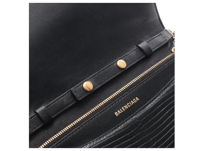 Borsa a Spalla B. Dot di Balenciaga Nero - vista 5