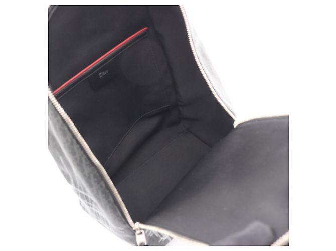 Christian Dior Dior Oblique Taillentasche / Körpertasche Braun Schwarz Weiß - Ansicht 3