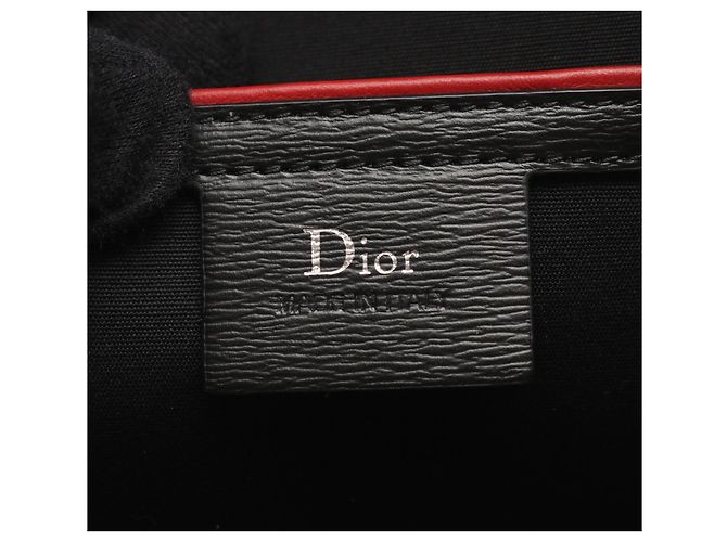 Christian Dior Dior Oblique Taillentasche / Körpertasche Braun Schwarz Weiß - Ansicht 4