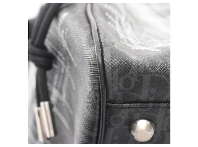 Christian Dior Dior Oblique Taillentasche / Körpertasche Braun Schwarz Weiß - Ansicht 6