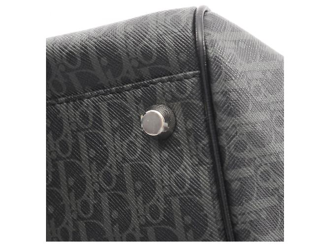 Christian Dior Dior Oblique Taillentasche / Körpertasche Braun Schwarz Weiß - Ansicht 7
