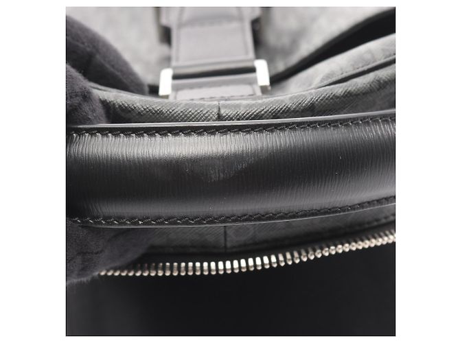 Christian Dior Dior Oblique Taillentasche / Körpertasche Braun Schwarz Weiß - Ansicht 8