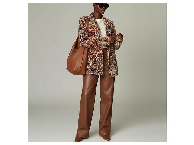 Etro Samtjacke mit Blumenmuster Beige - Ansicht 5