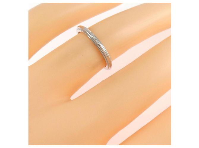 Tiffany & Co Tiffany Milgrain Ring aus Platin 950 - Ansicht 4