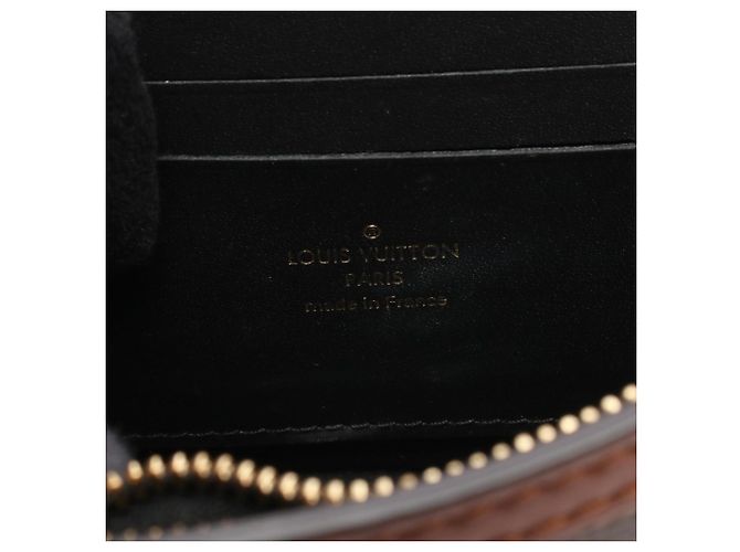 Borsa a Spalla Portefeuille Dauphine Louis Vuitton Marrone Beige - vista 4