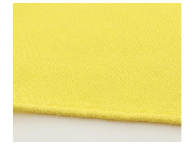 Bufanda Hermès Carré 115 Hebilla Moderna Amarillo - vista 7