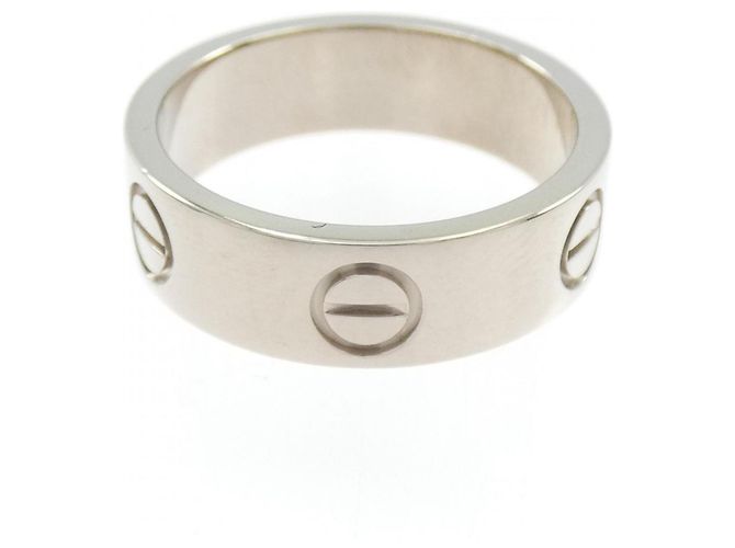 Anello Love Cartier in Oro Bianco - vista 2