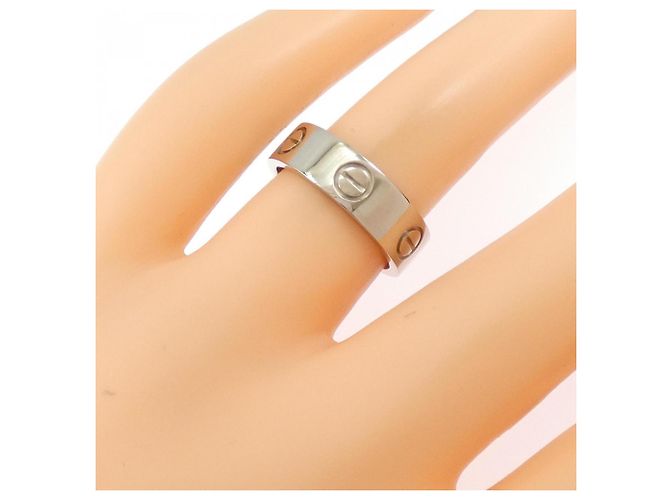 Anello Love Cartier in Oro Bianco - vista 4