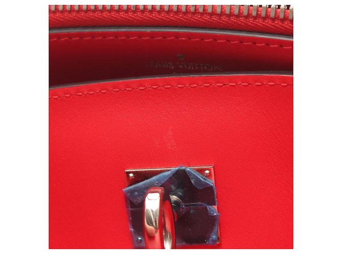 Borsa City Steamer MM Louis Vuitton Rosso - vista 11