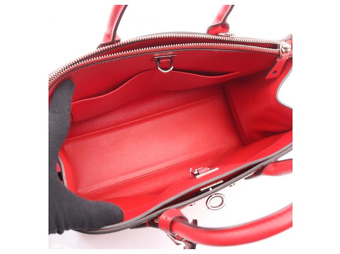 Borsa City Steamer MM Louis Vuitton Rosso - vista 3