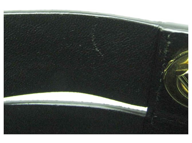 Borsa a spalla in pelle nera Gancini di Salvatore Ferragamo Nero - vista 13