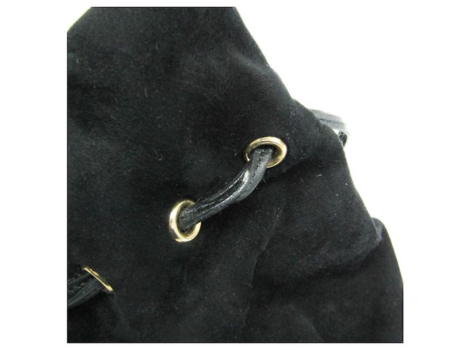 Borsa a spalla in pelle nera Gancini di Salvatore Ferragamo Nero - vista 16