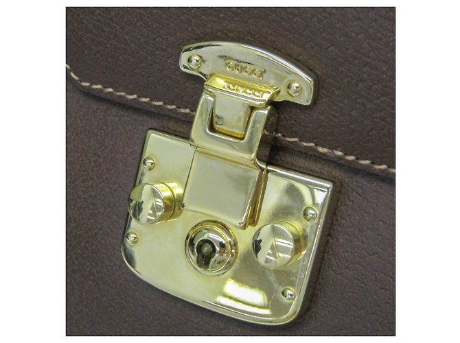 Borsa in pelle Gucci Lady Rock per donne Marrone - vista 11