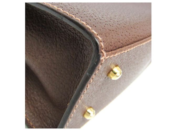 Borsa in pelle Gucci Lady Rock per donne Marrone - vista 4