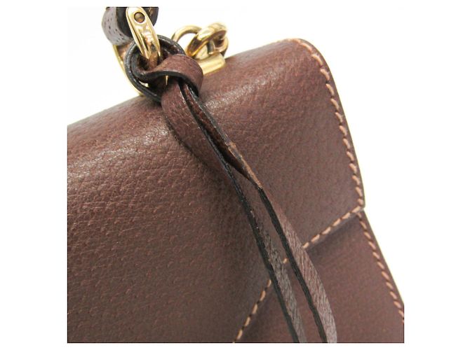 Borsa in pelle Gucci Lady Rock per donne Marrone - vista 7