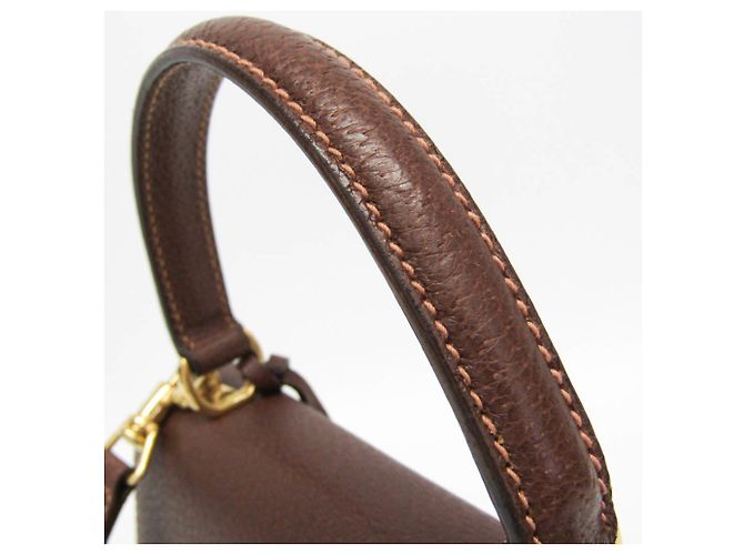 Borsa in pelle Gucci Lady Rock per donne Marrone - vista 8