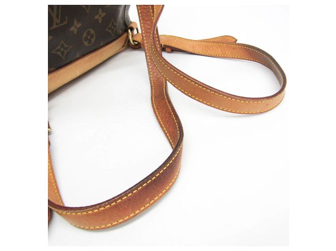 Louis Vuitton Monogram Montsouris MM M51136 Damen Rucksack Braun - Ansicht 8