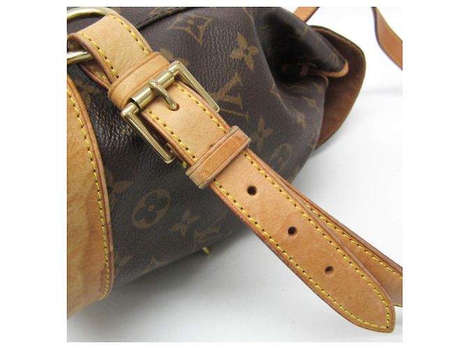 Louis Vuitton Monogram Montsouris MM M51136 Damen Rucksack Braun - Ansicht 9