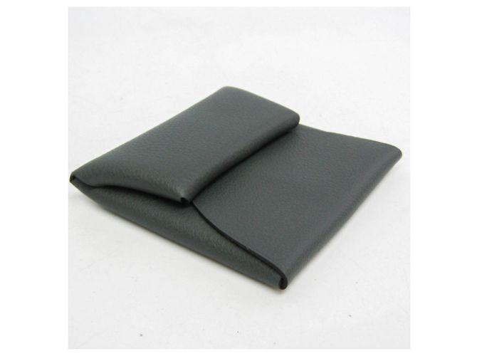 Monedero Bastia de Hermès en gris Castaño - vista 7