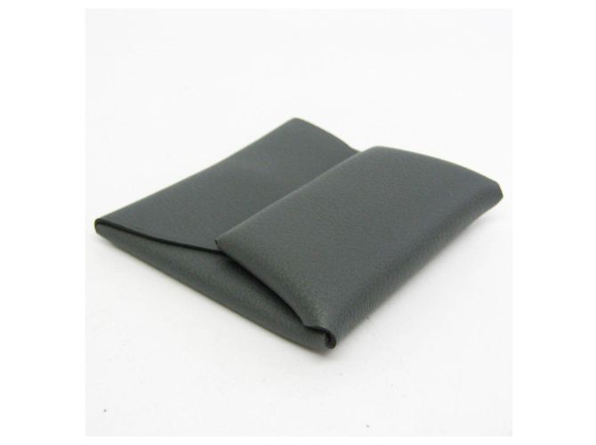 Monedero Bastia de Hermès en gris Castaño - vista 8