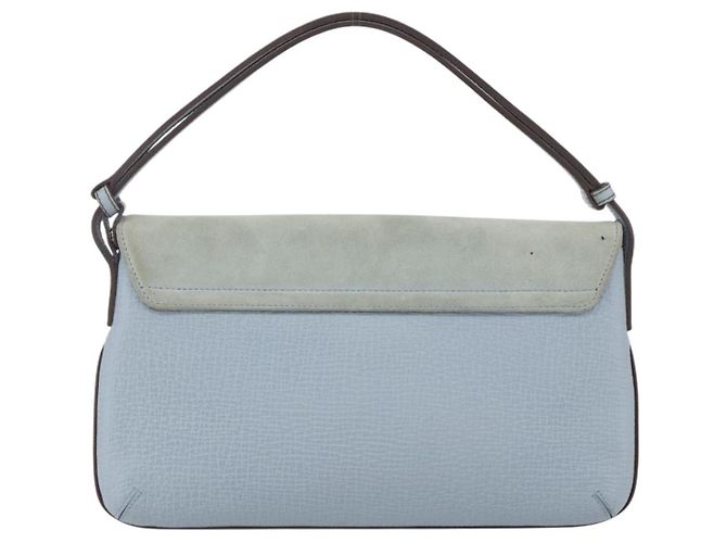 Loewe Vintage-Handtasche aus Leder Blau - Ansicht 2