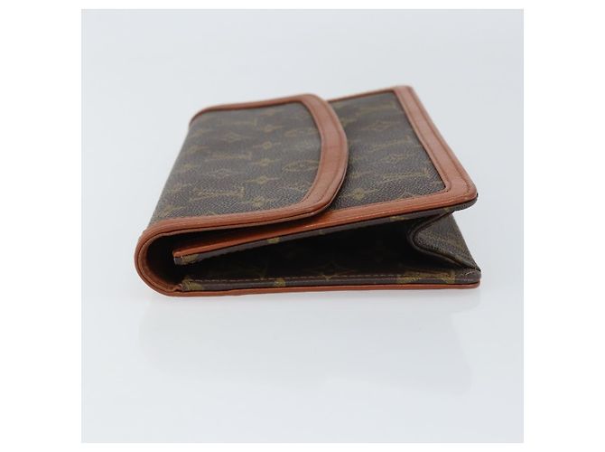 Pochette Monogram Canvas PM Louis Vuitton Donna Marrone - vista 4