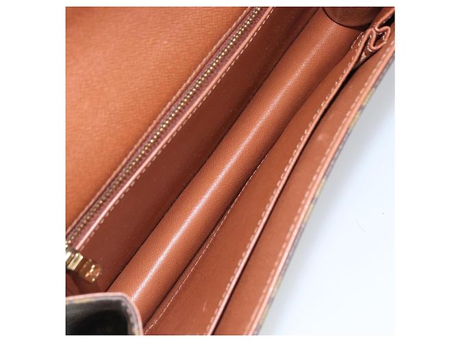 Pochette Monogram Canvas PM Louis Vuitton Donna Marrone - vista 5