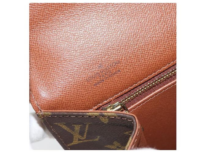 Pochette Monogram Canvas PM Louis Vuitton Donna Marrone - vista 6