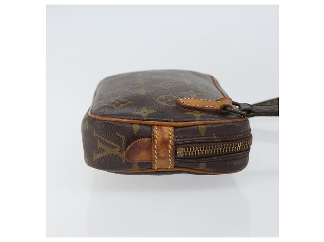 Pochette Marly Bandouliere Louis Vuitton Monogram Canvas medium Marrone - vista 3