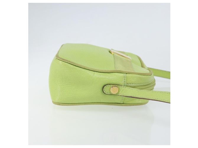 Borsa a Spalla Vala in Pelle Salvatore Ferragamo Verde - vista 3