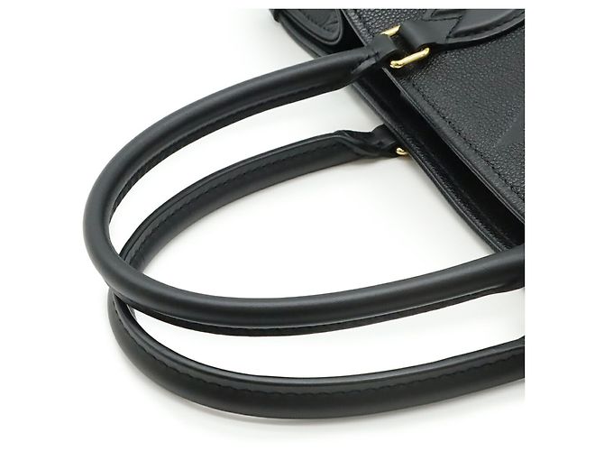 Borsa tote On the Go GM in Monogram Empreinte Louis Vuitton Nero - vista 6
