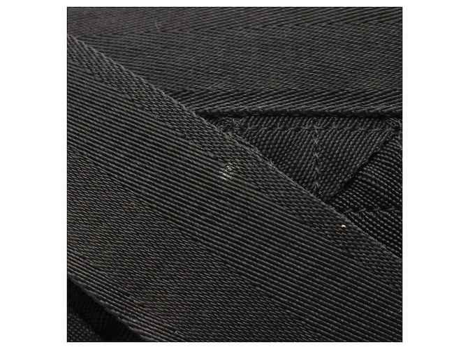 Borsa a Spalla in Tessuto Intrecciato di Bottega Veneta Nero - vista 5