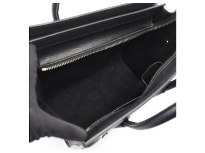 Céline Borsa tote micro shopper Luggage Celine Nero - vista 3