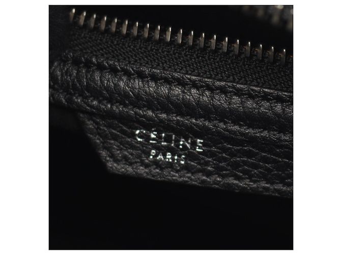 Céline Borsa tote micro shopper Luggage Celine Nero - vista 4