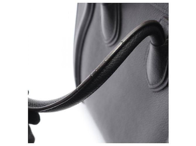 Céline Borsa tote micro shopper Luggage Celine Nero - vista 7