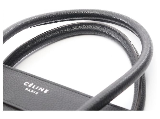 Céline Borsa tote micro shopper Luggage Celine Nero - vista 8